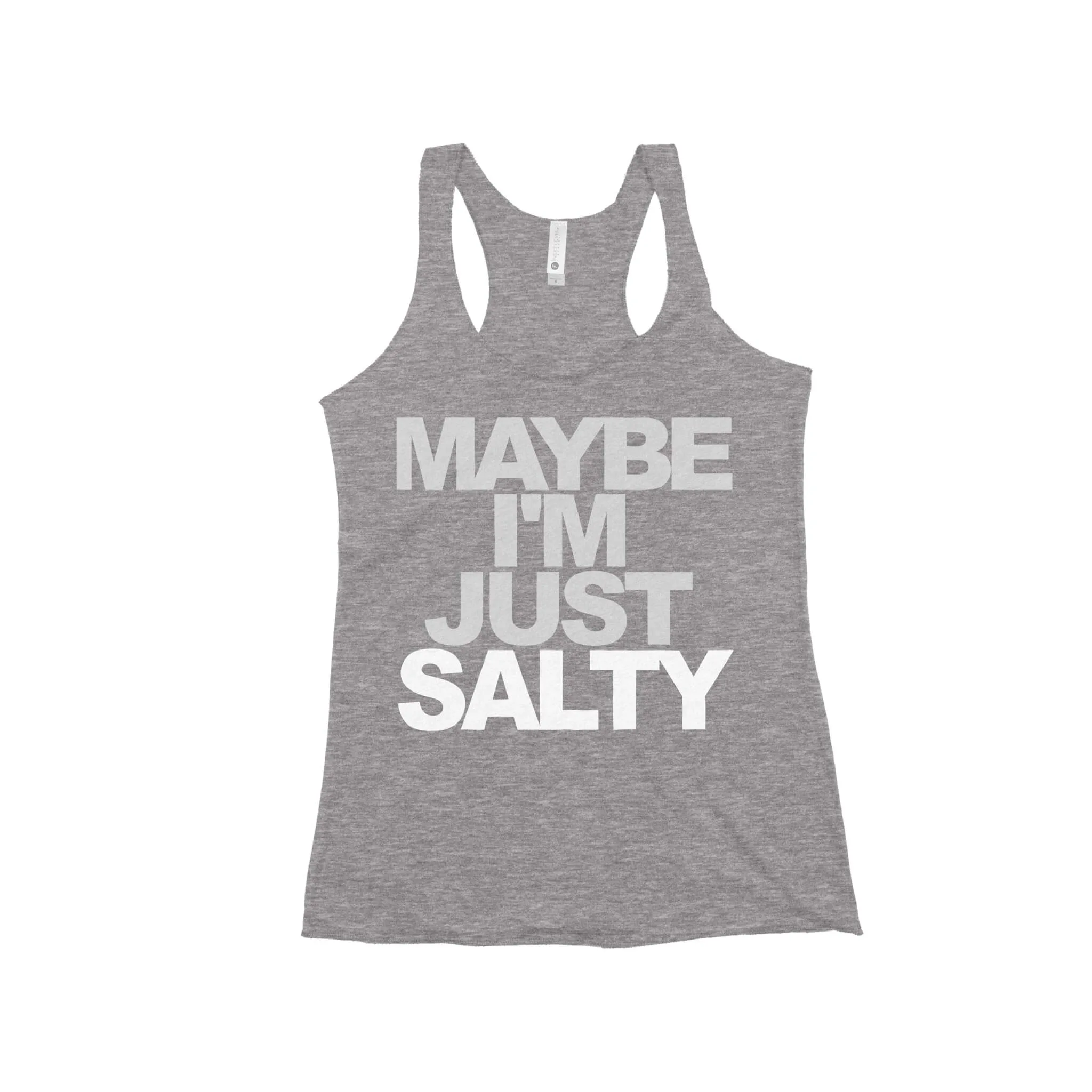 Maybe I'm Just Salty Women's Racerback Tank Top