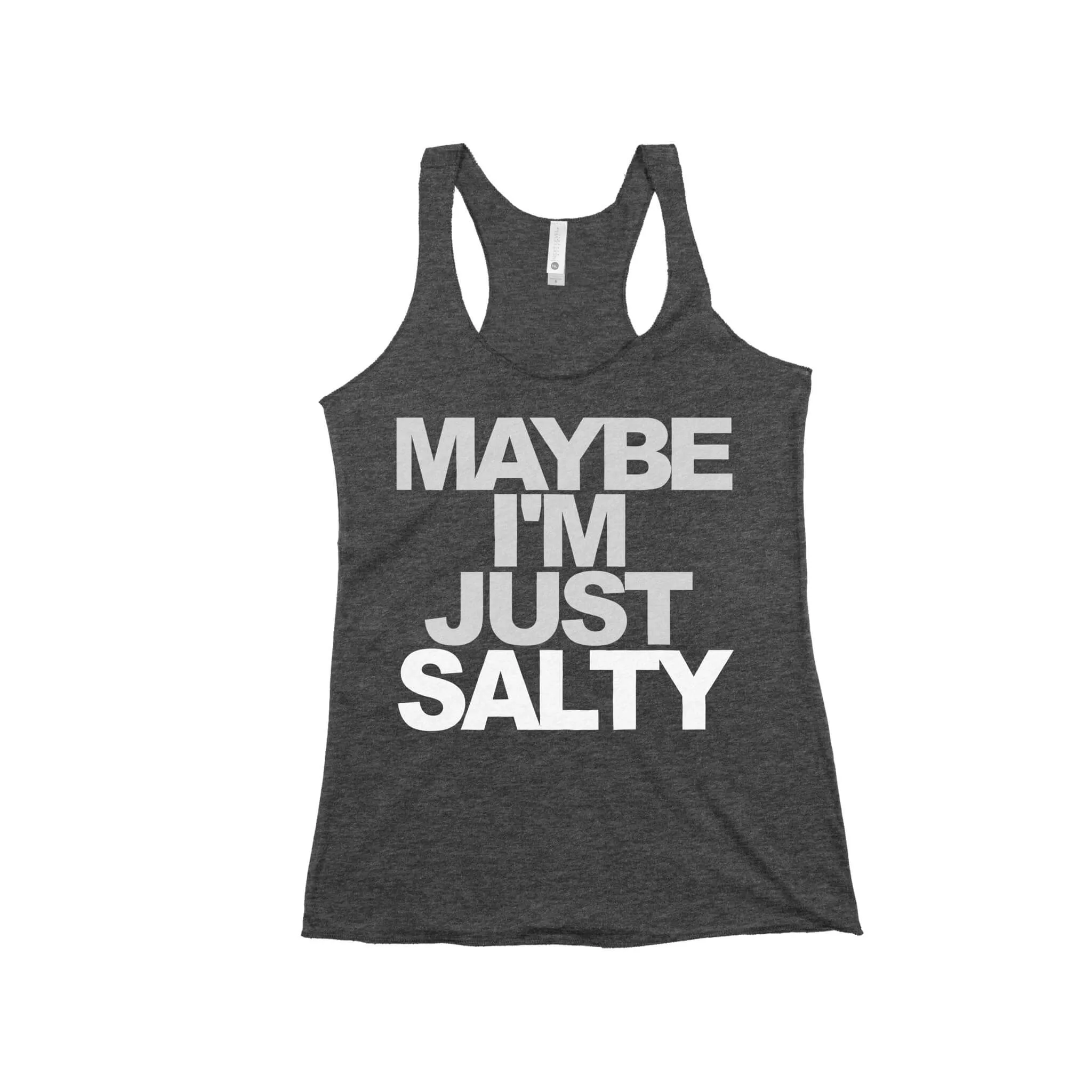 Maybe I'm Just Salty Women's Racerback Tank Top