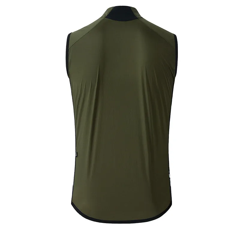 Men's Cycling Gilet CL-1 Yixing-Olive Green