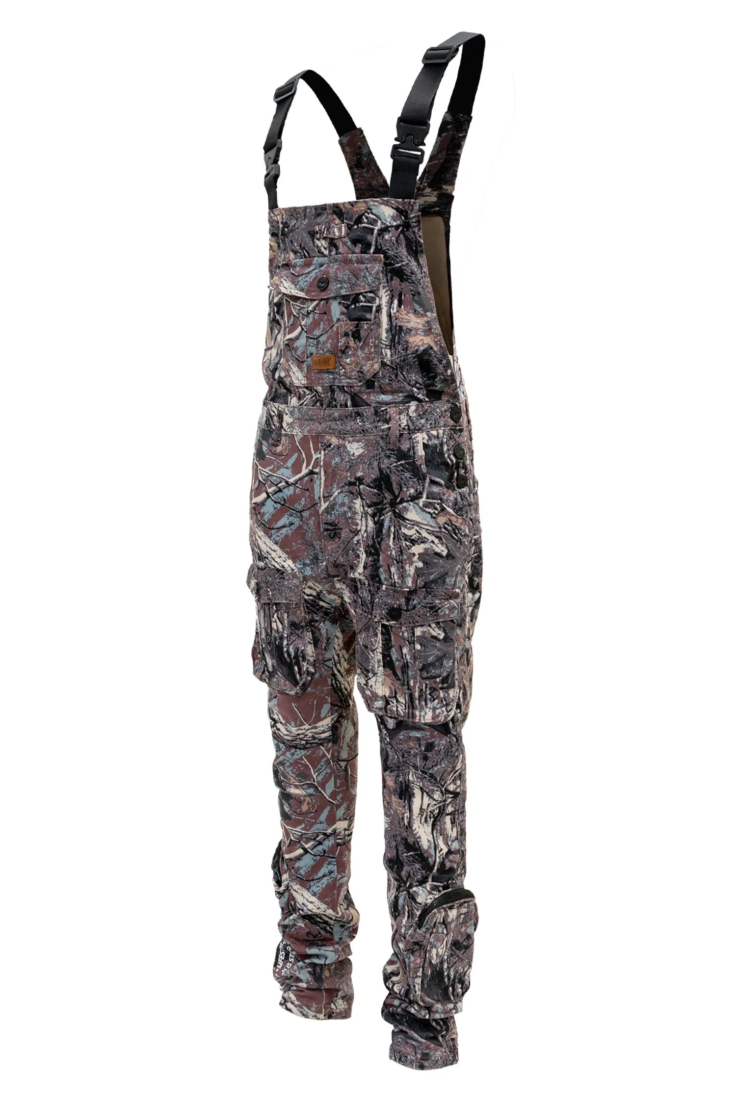 Men's Premium 3D Cargo Pocket Graphic Print Overall Pants