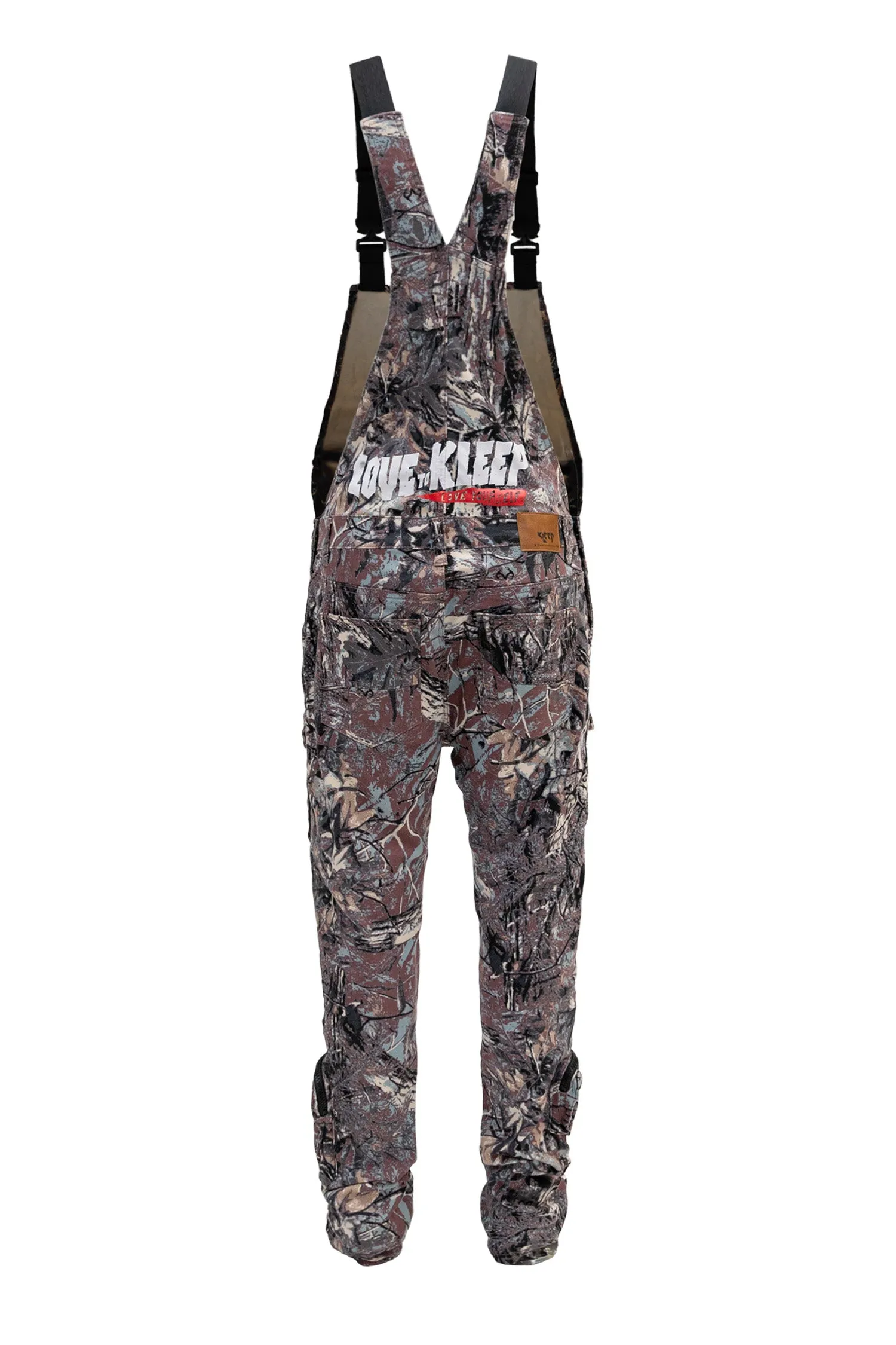 Men's Premium 3D Cargo Pocket Graphic Print Overall Pants