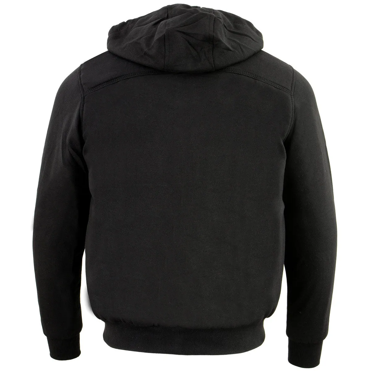 Men’s Zipper Front Heated Hoodie w/ Front & Back Heating Element’s