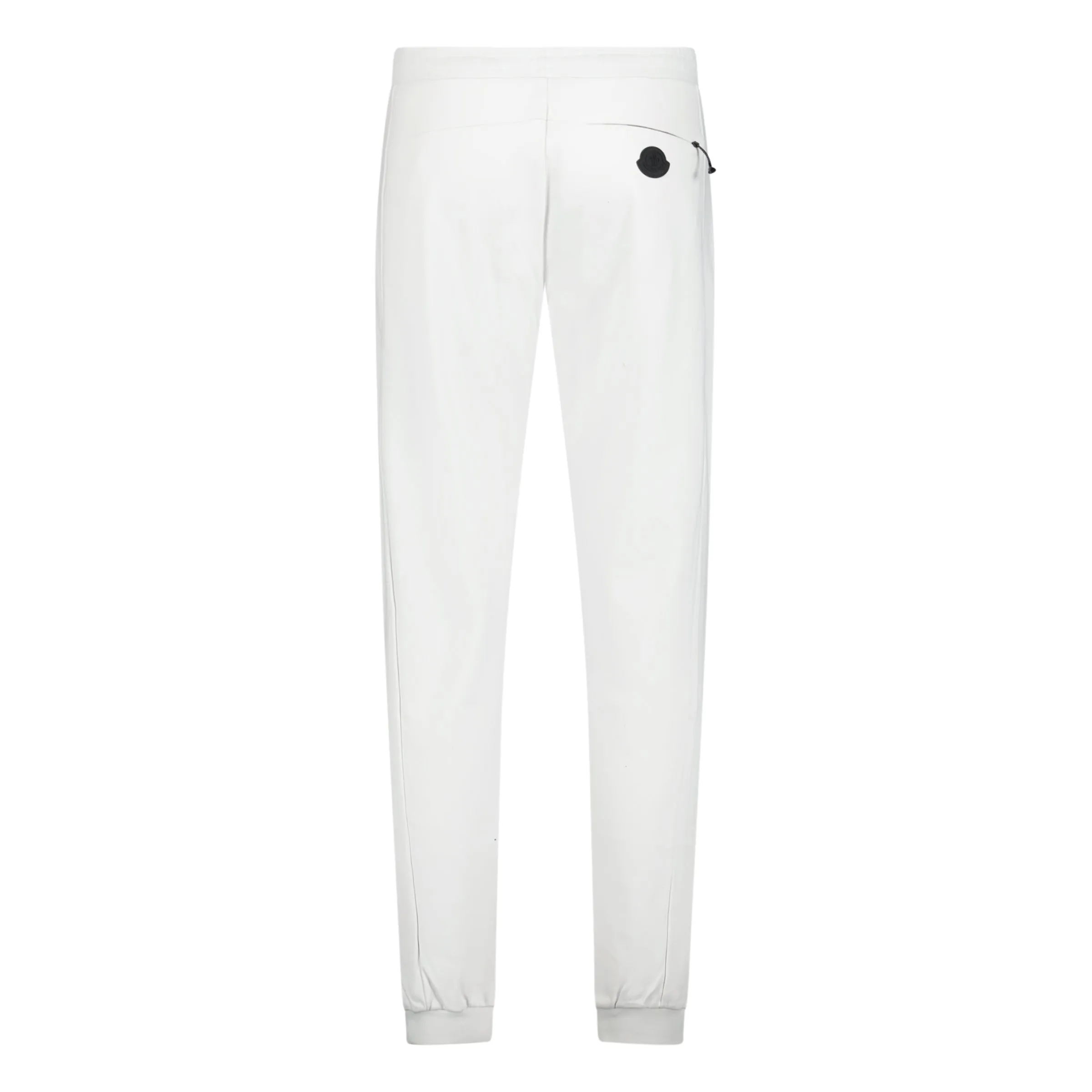 MONCLER SPLIT LOGO SWEATPANTS WHITE