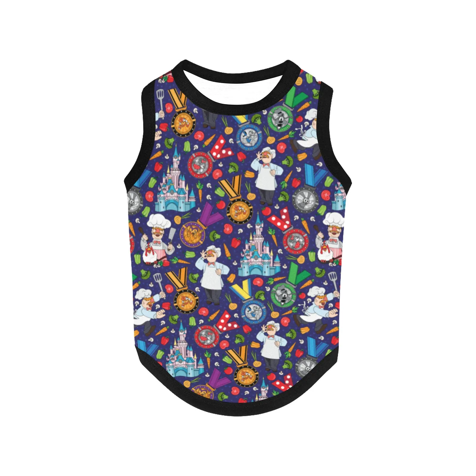 Muppets Chef Wine And Dine Race Pet Tank Top