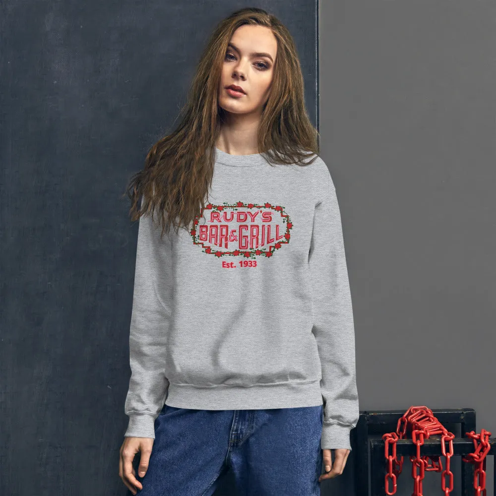 Neon Sign Valentine's Day Sweatshirt