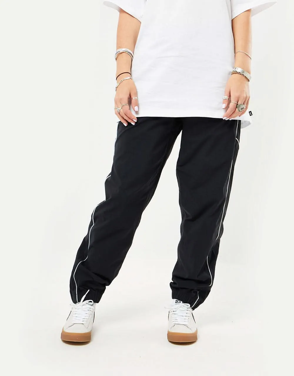 Nike SB Rugged Track Pant - Black/Summit White/Safety Orange