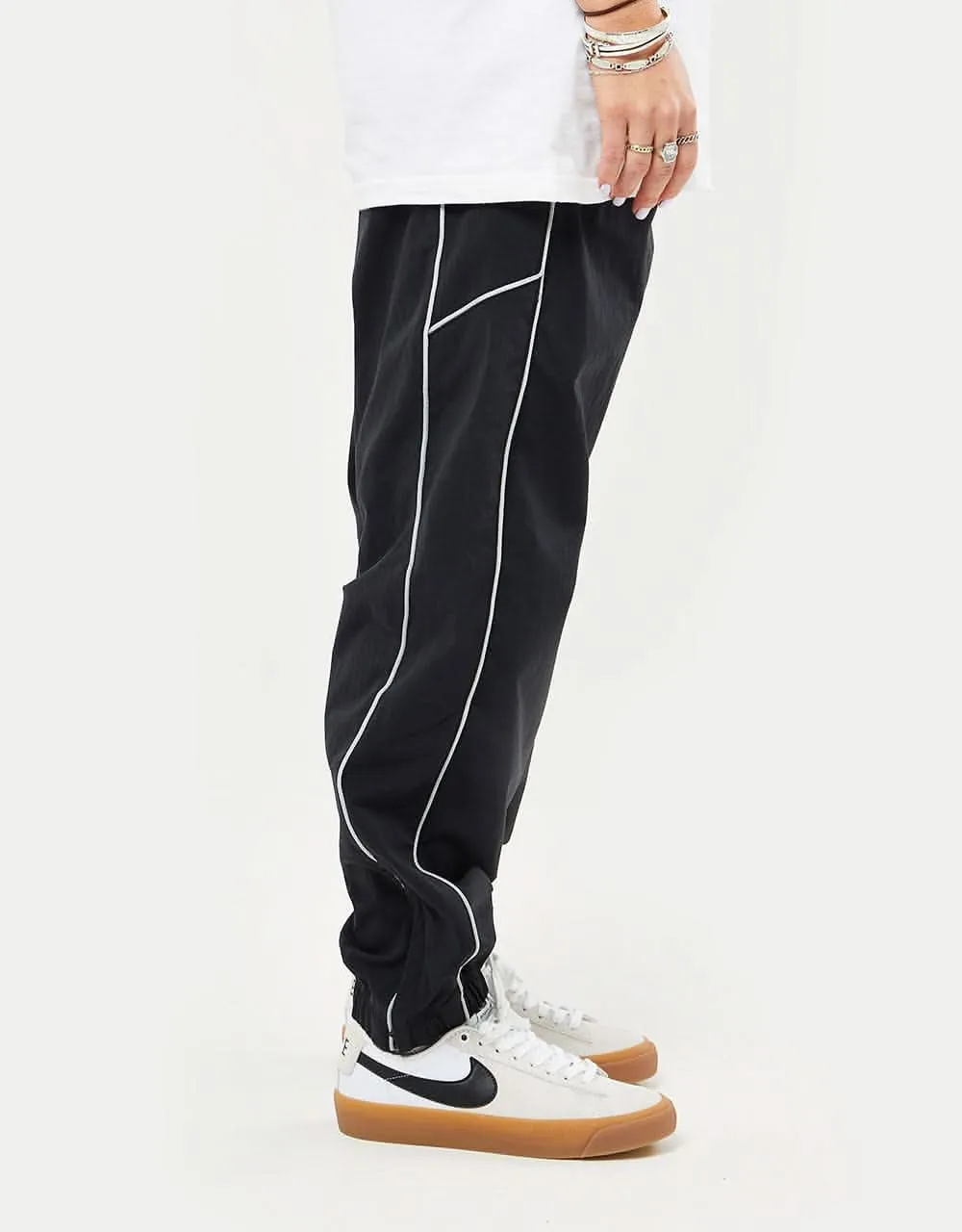 Nike SB Rugged Track Pant - Black/Summit White/Safety Orange