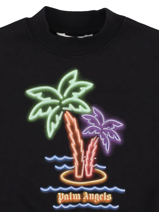 Palm Angels   Neon Palms crewneck sweatshirt 