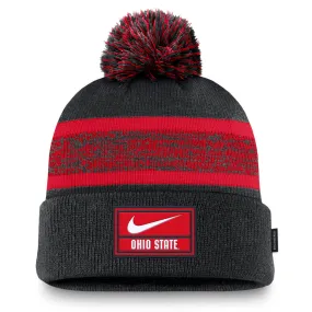 Peak Sideline Beanie Pom Knit