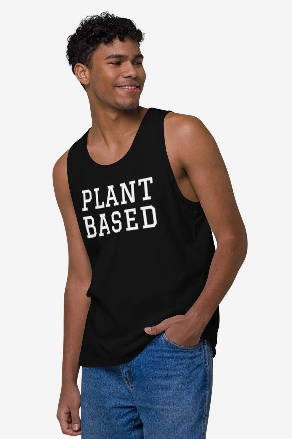 Plant Based Men’s premium tank top