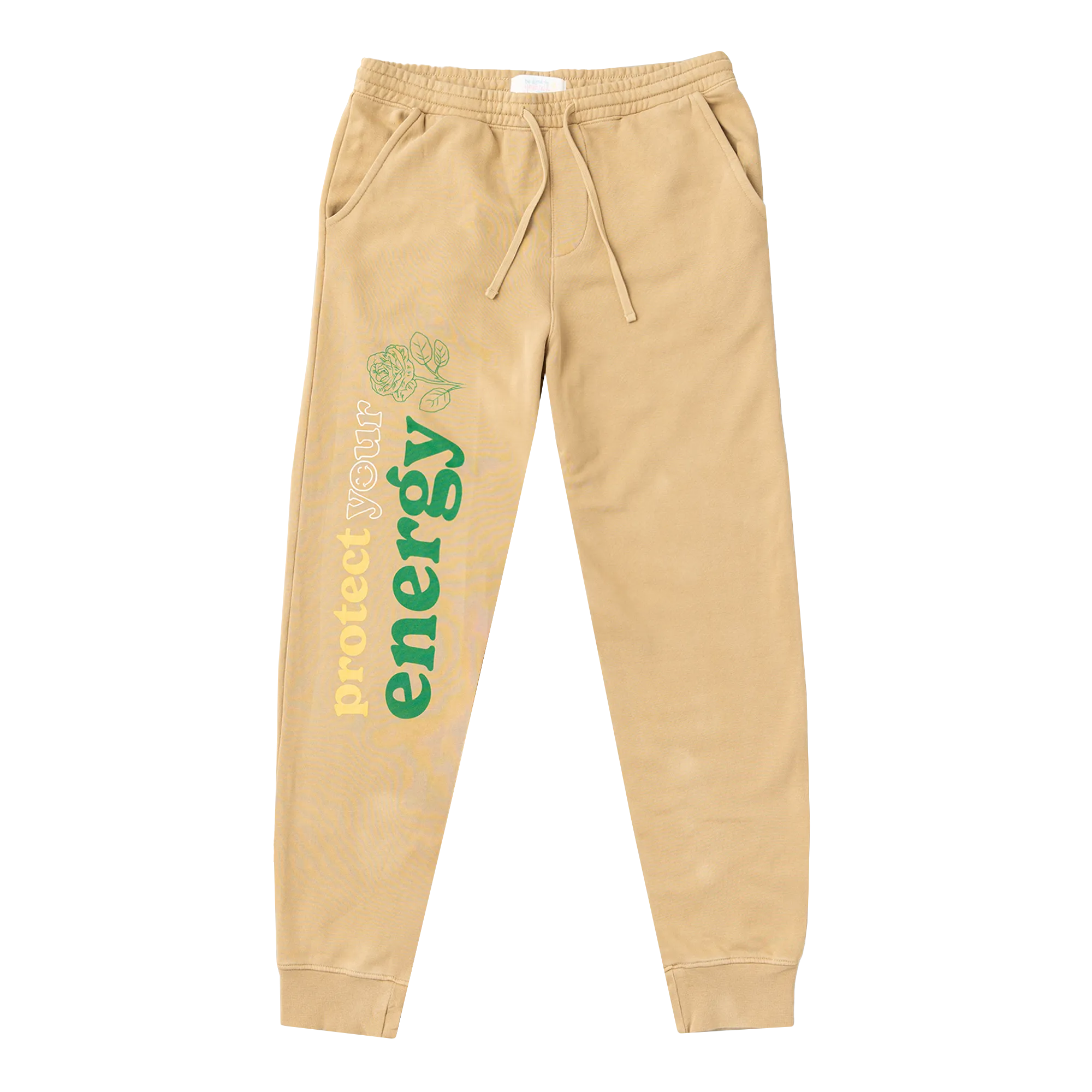 PROTECT YOUR ENERGY - SAND SWEATPANTS