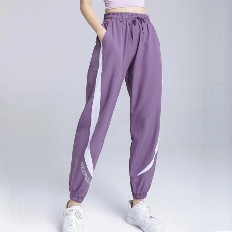 Quick Dry High Waist Yoga Workout Harem Sweatpant