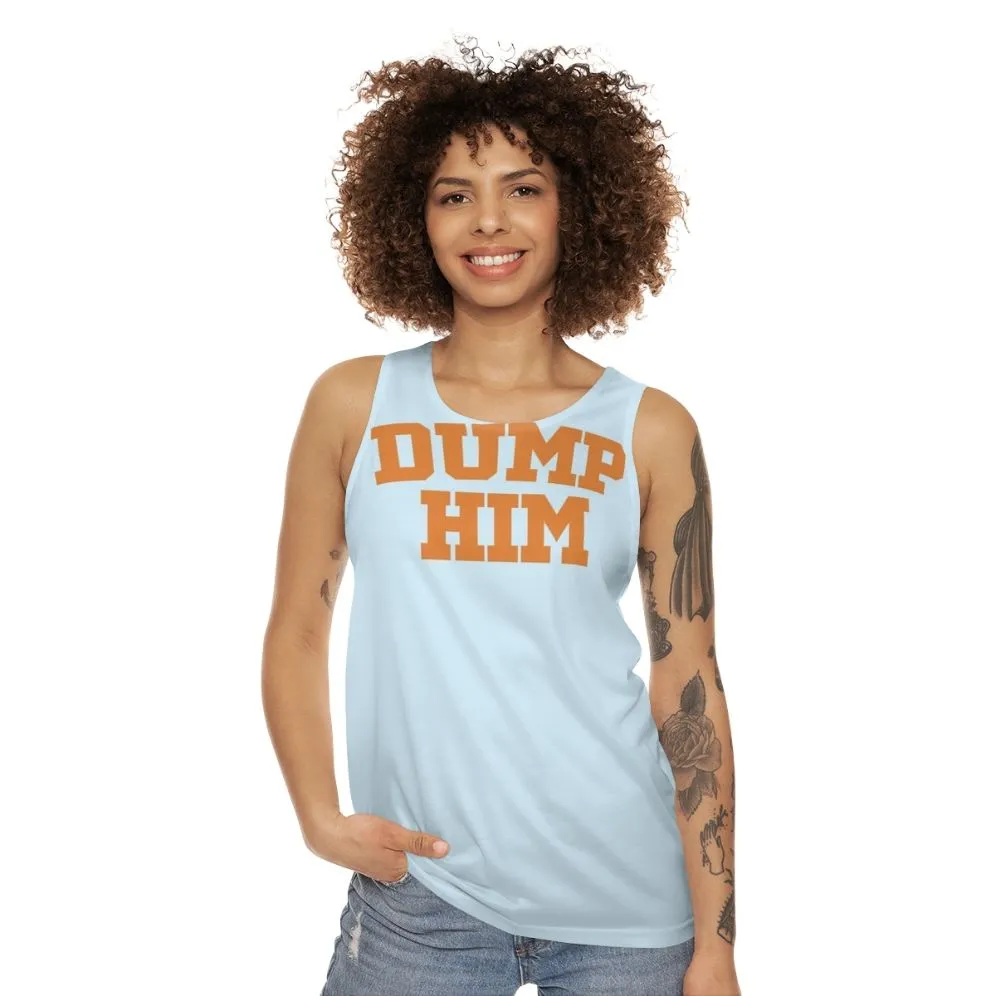 "Empowering Britney-Inspired Break Up Tank Top for Feminists"