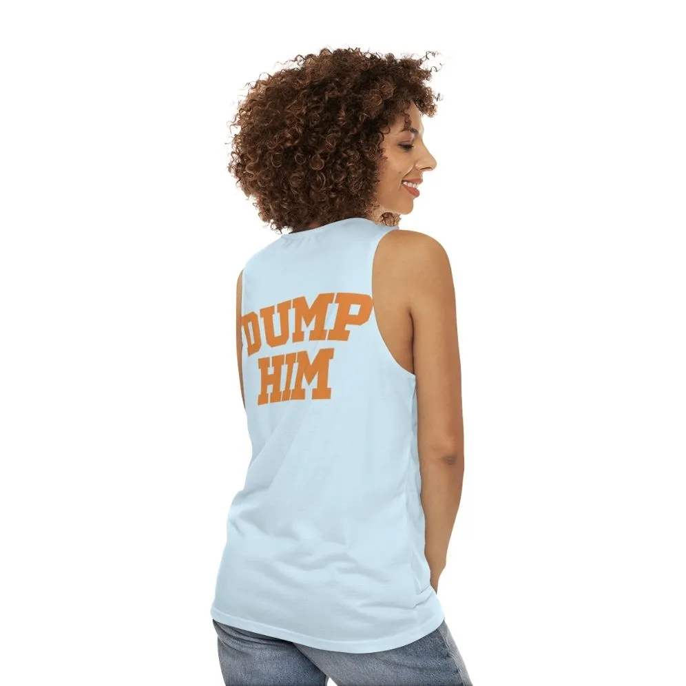 "Empowering Britney-Inspired Break Up Tank Top for Feminists"