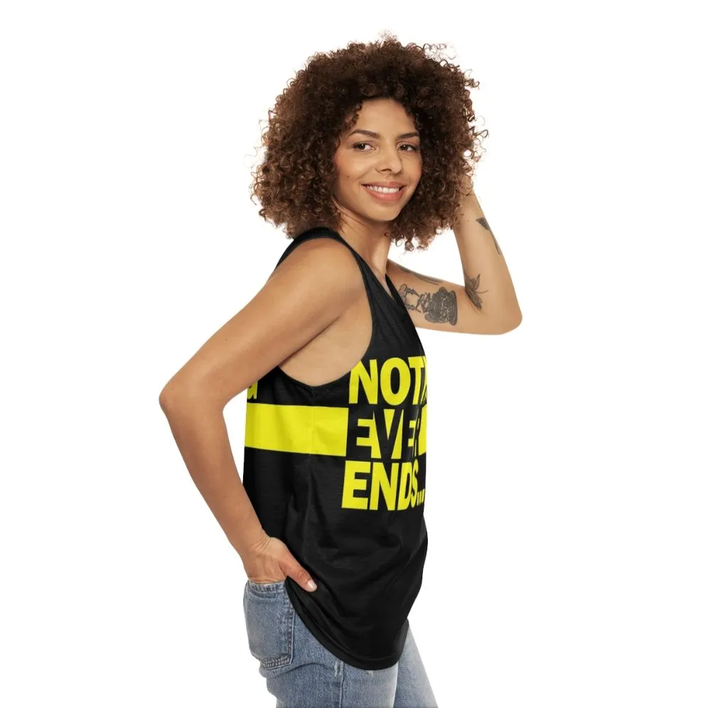 "Nothing Ever Ends" Watchmen Unisex Tank Top