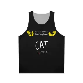 "Play That Goes Wrong" Inspired Unisex Cat Tank Top