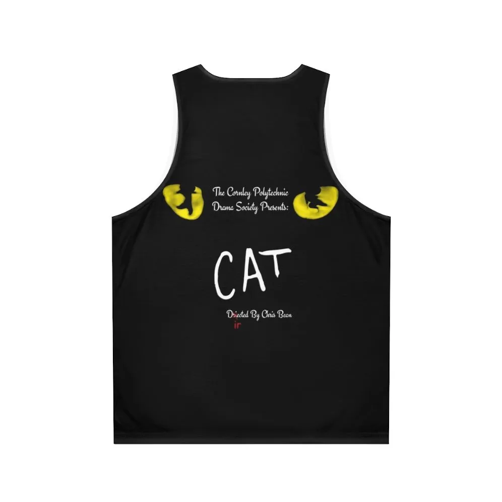 "Play That Goes Wrong" Inspired Unisex Cat Tank Top