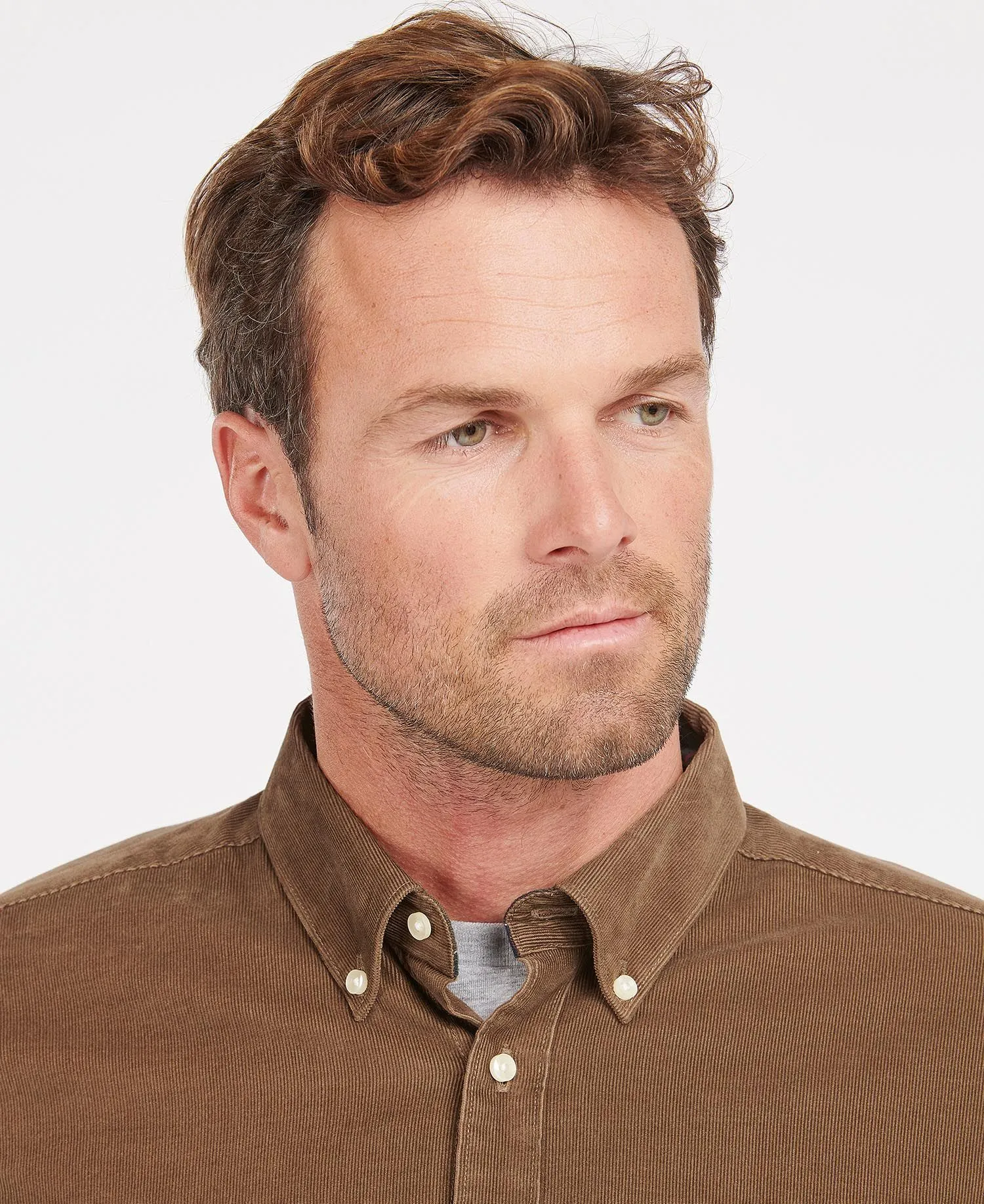 Ramsey Tailored Fit Shirt - Sandstone