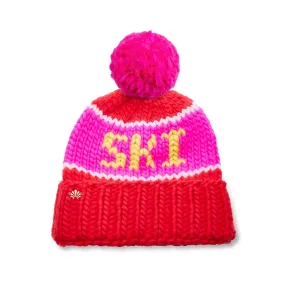 RED SKI BEANIE