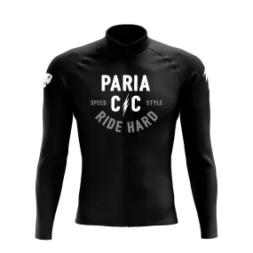 RIDE HARD Skull Long Sleeve Winter Jersey