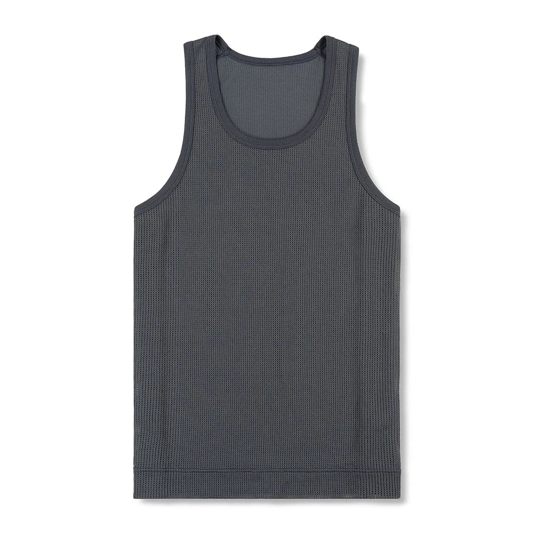 Scrimmage Relaxed Tank Channing Charcoal