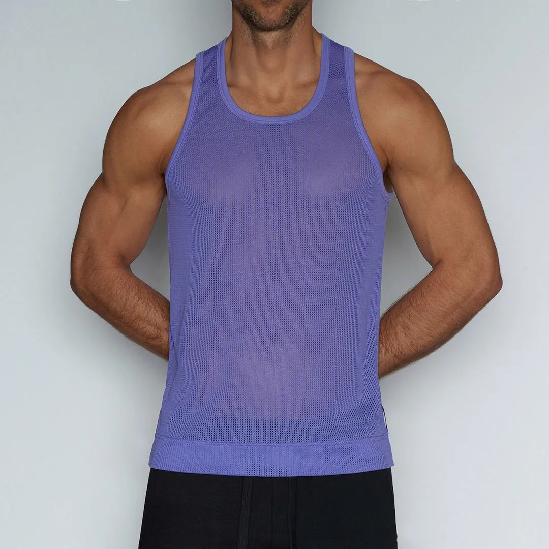 Scrimmage Relaxed Tank Pruitt Purple