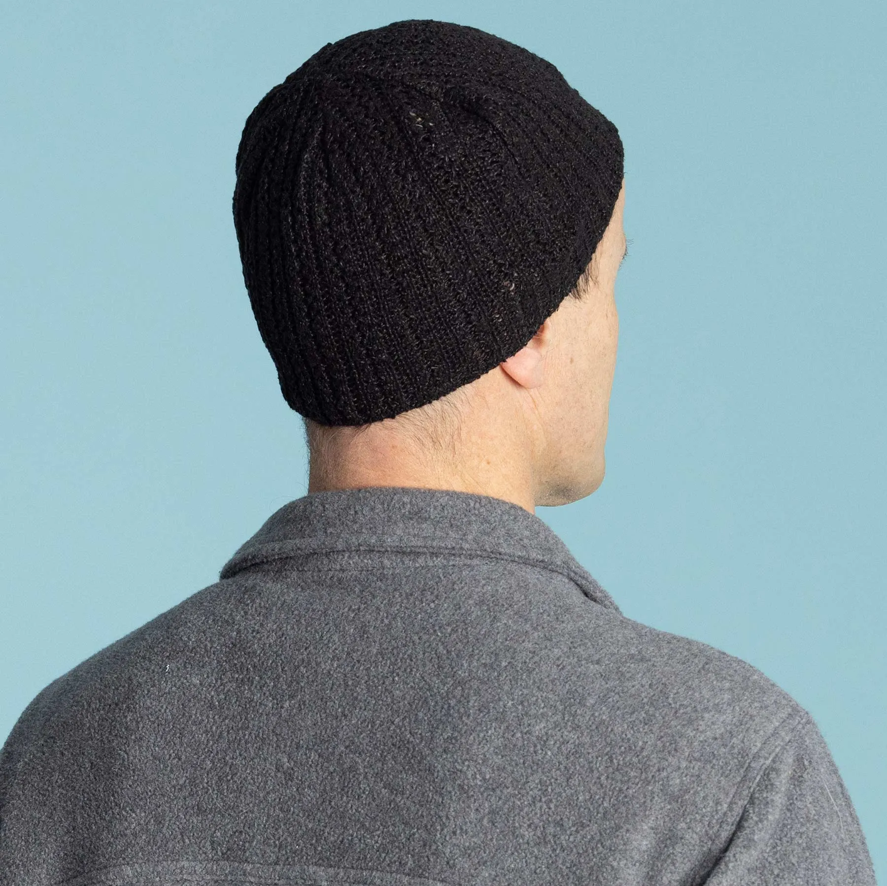 SEATTLE 100% Organic Linen Knit Hat - Skull Cap (Unisex)