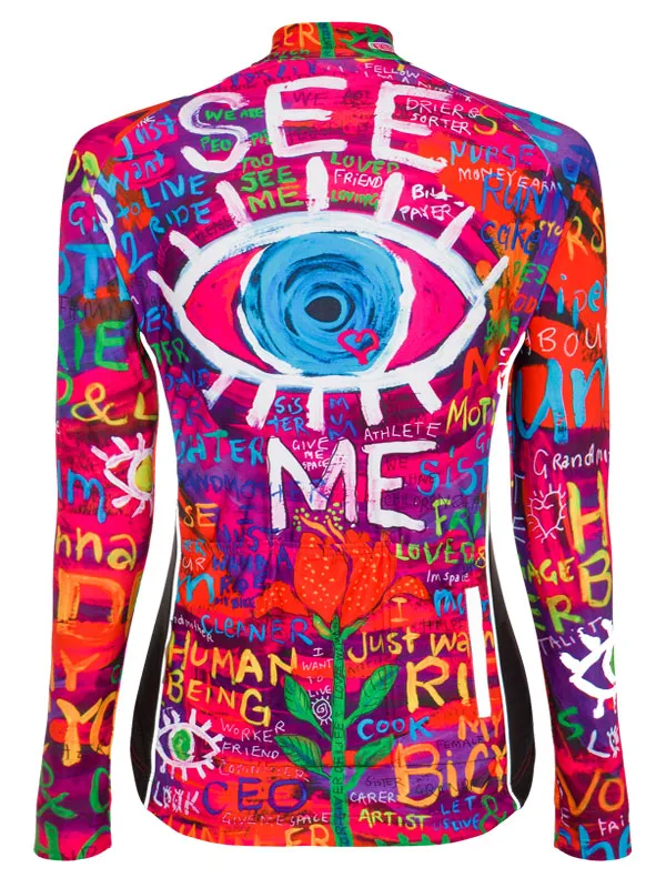 See Me Women's Long Sleeve Jersey Pink