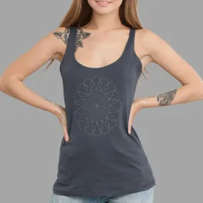 Shrooms Hora Women Tank Top - Grey