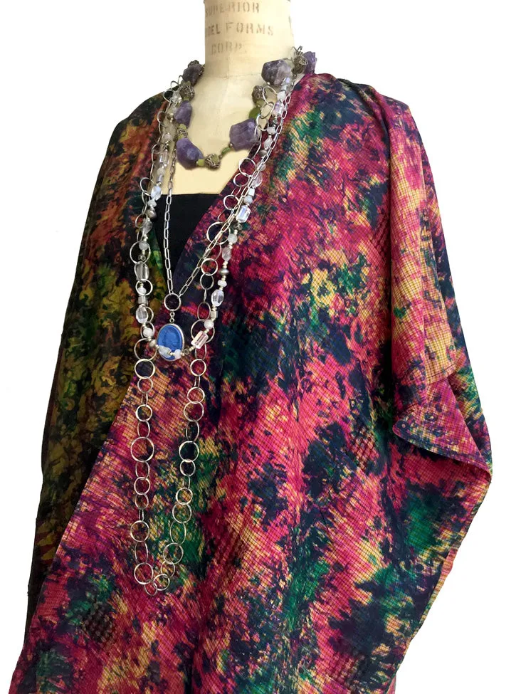 Silk Kimono Jacket Almost Famous Collection - Gauguin