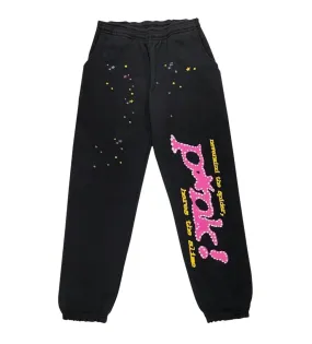 Sp5der - P*nk  Sweatpant - Black