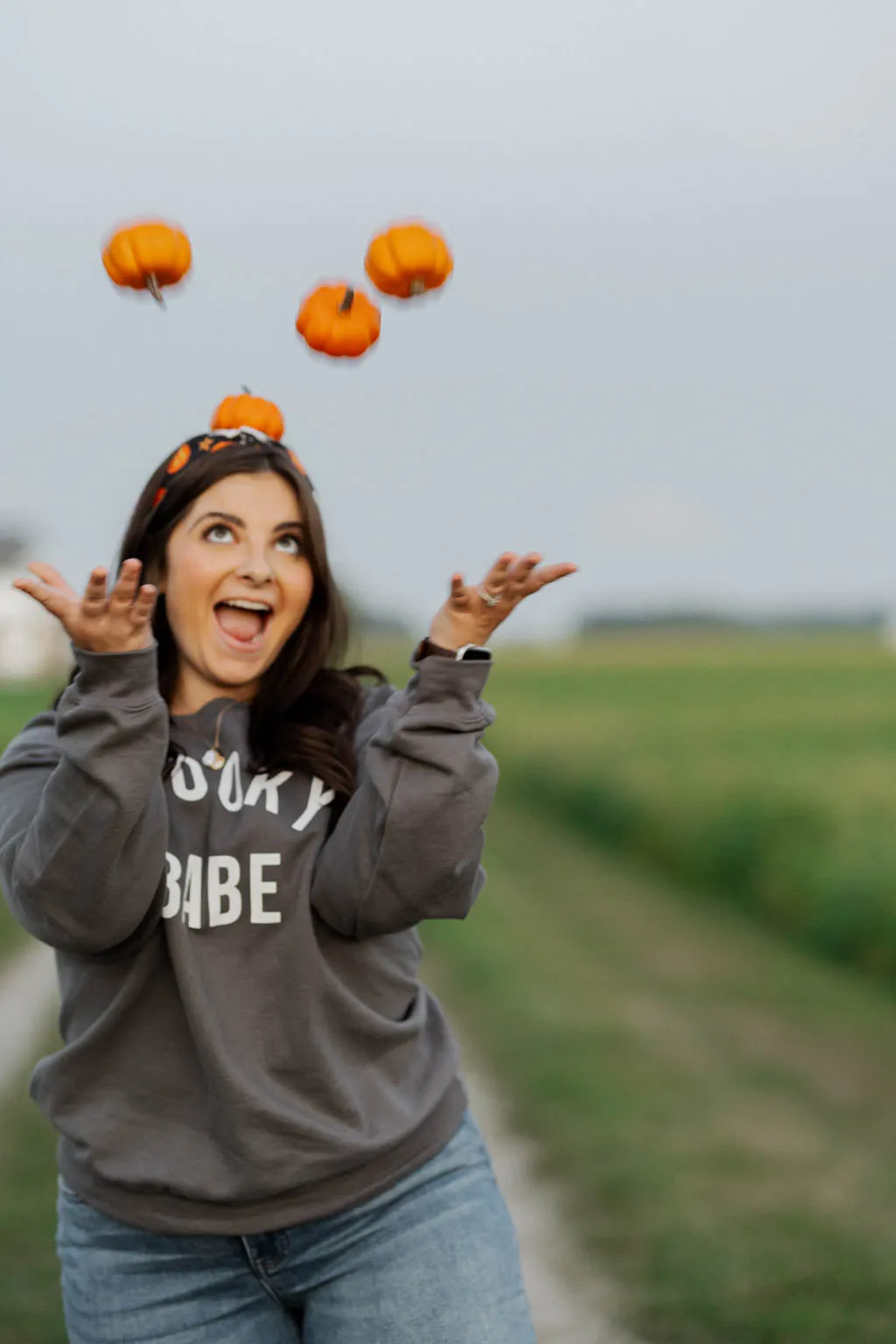 Spooky Babe Graphic Sweatshirt