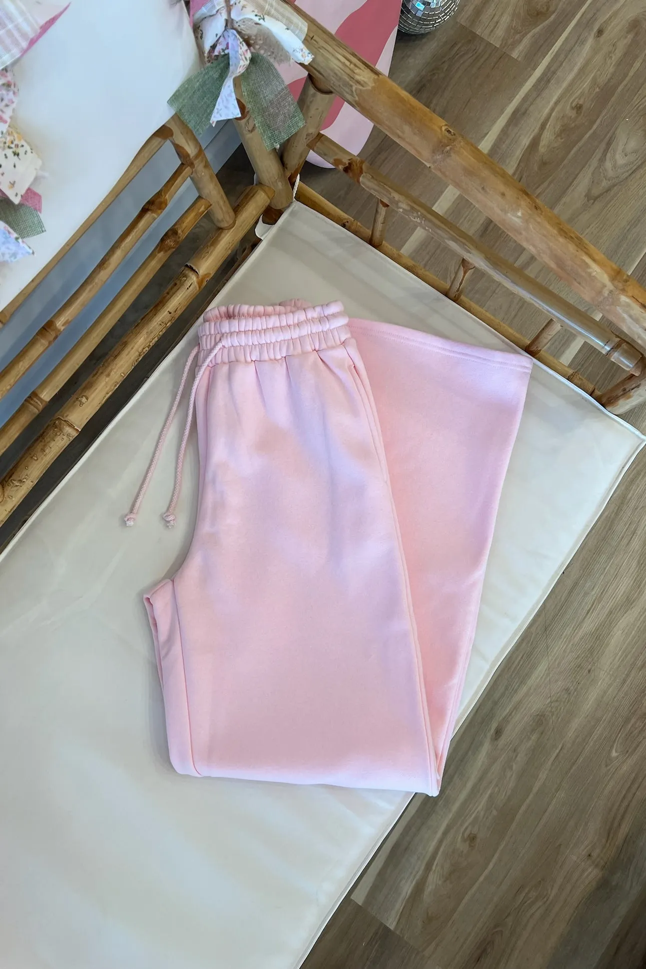 Sunkissed Flared Sweatpants in Pink