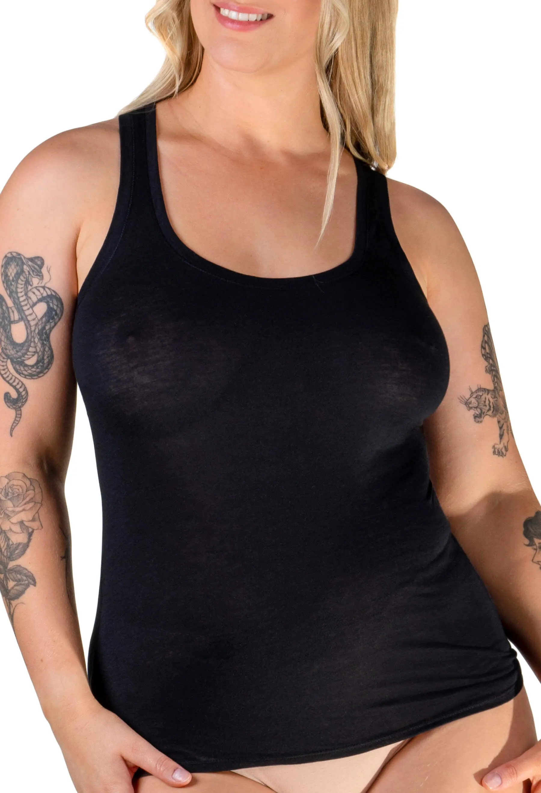 Superfine﻿ 100% Cotton Tank Top - 2 Pack﻿