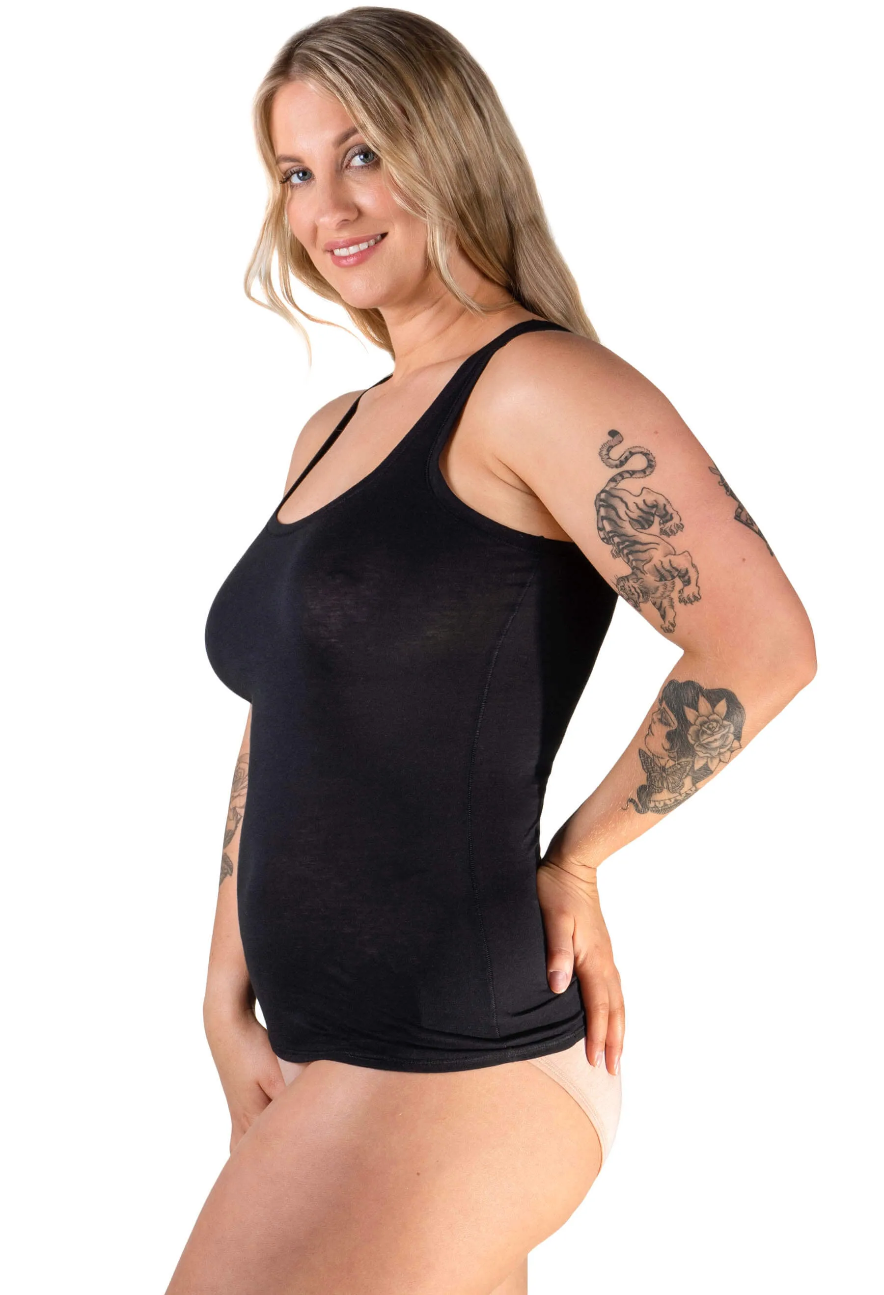 Superfine﻿ 100% Cotton Tank Top - 2 Pack﻿