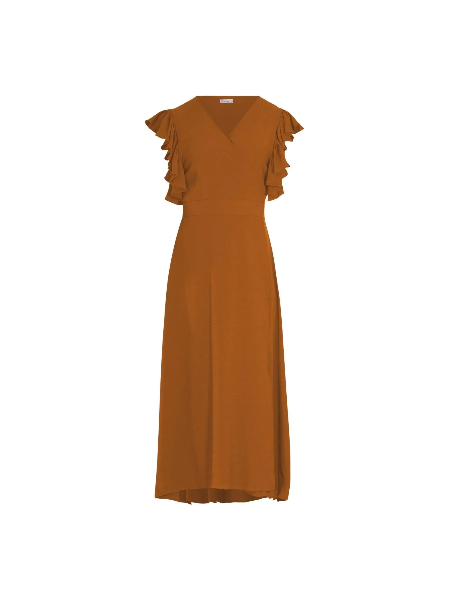 Sustainable Rukia Dress - Solid Rust