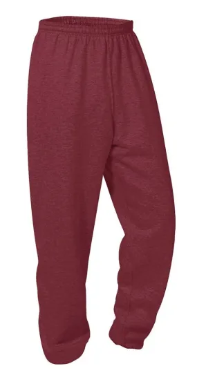 Sweatpants - Maroon - With School Logo