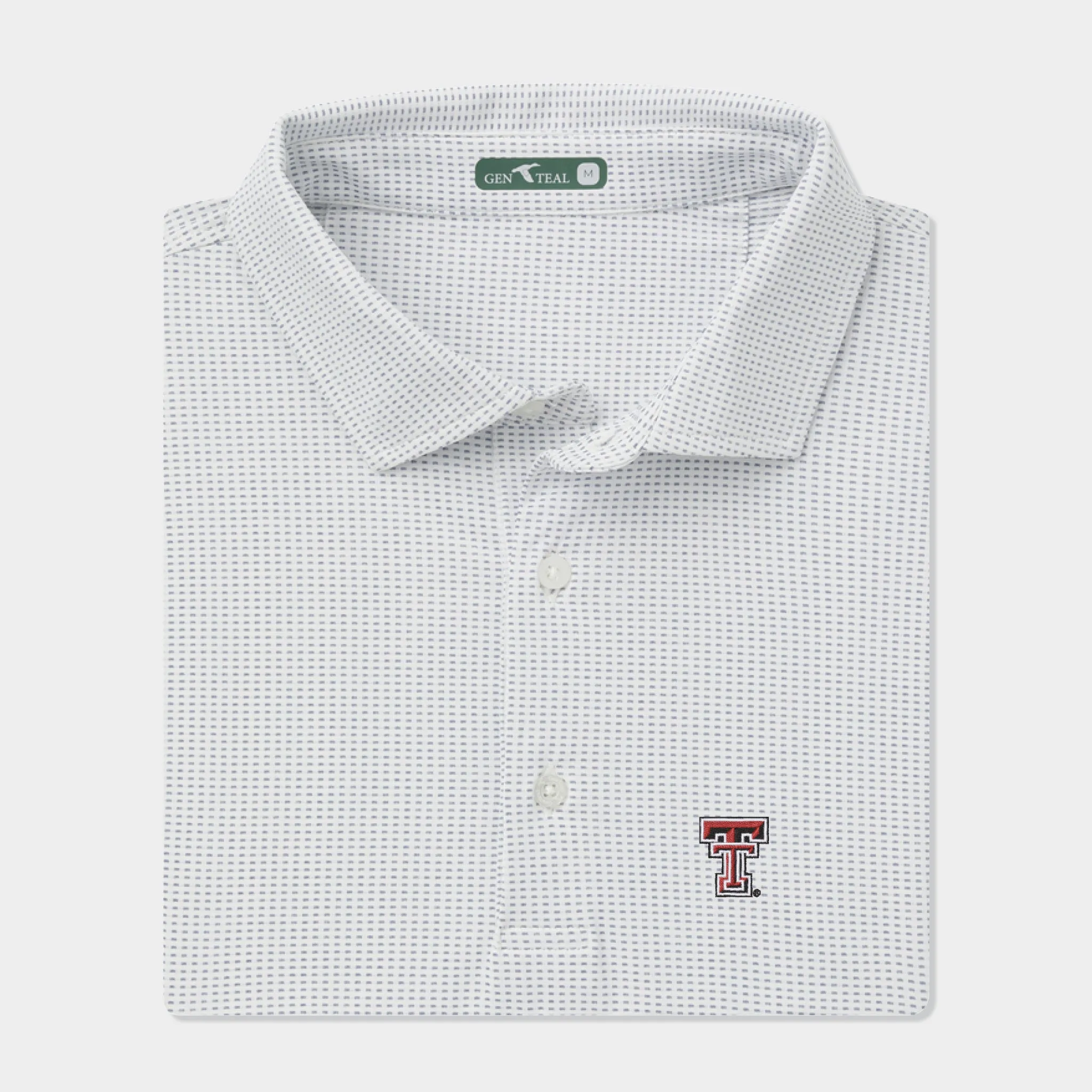 Texas Tech Textured Jacquard brrrº Polo