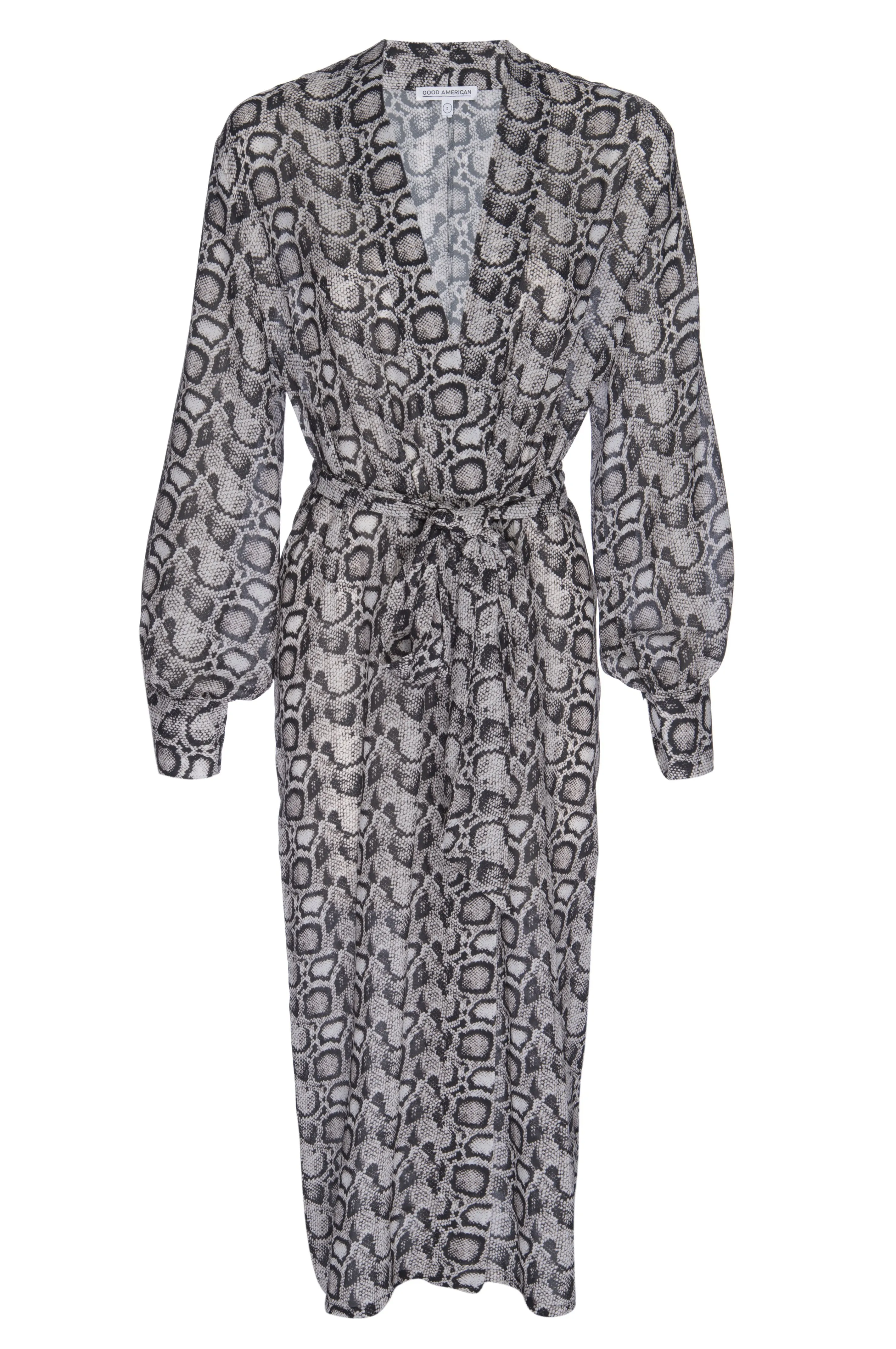 THE SHEER SNAKE SKIN ROBE | SNAKE001