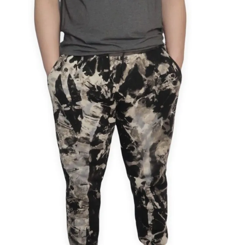 TIE DYE SWEATPANTS - DARK GANYMEDE