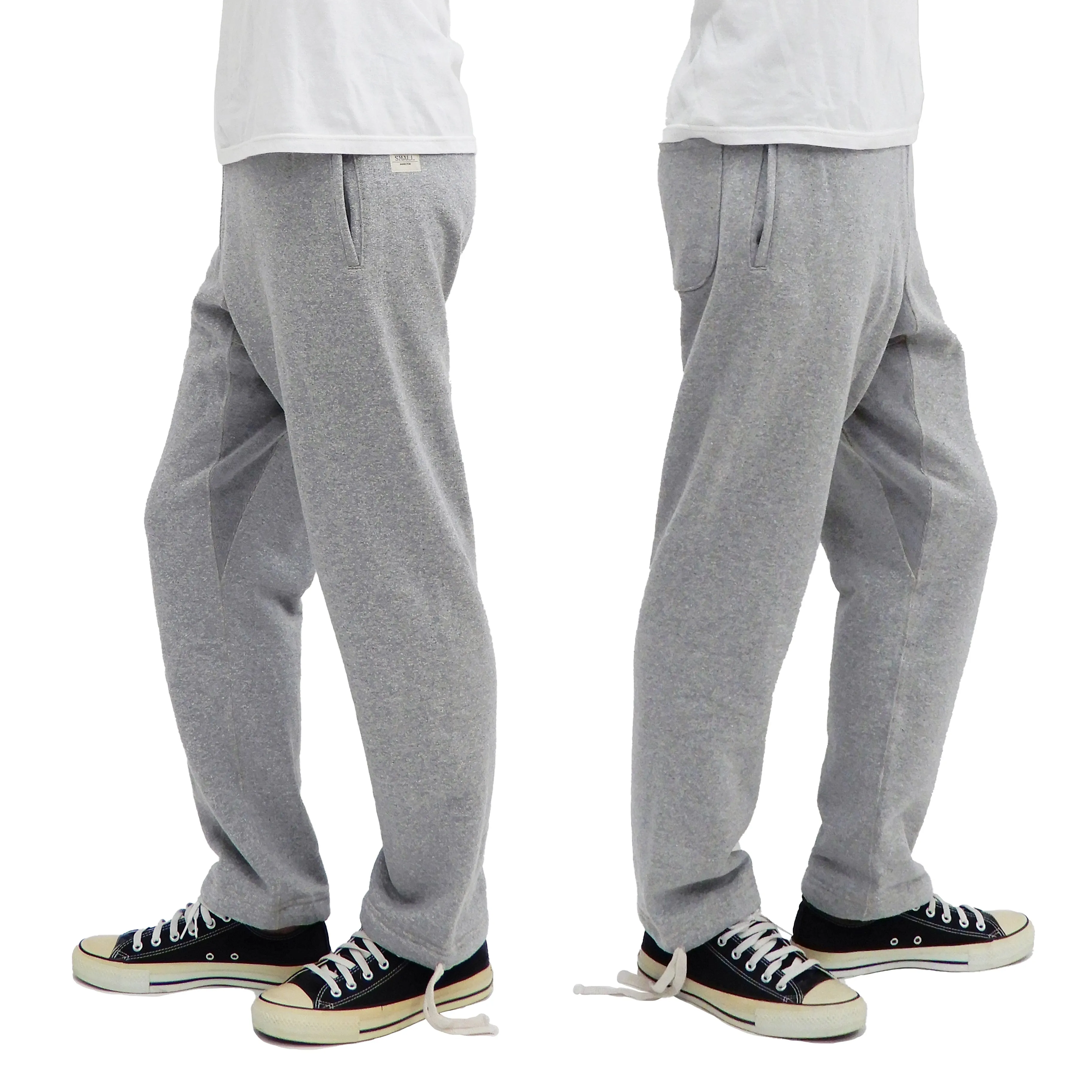 TOYS McCOY Sweatpants Men's Vintage Inspired Plain Straight-Leg Drawstring Pants TMC2380 020 Gray