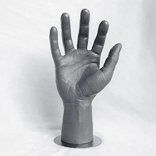 Trendy Retail® Realistic Male Mannequin Hand Men's Hand Model Holder Left with Magnet