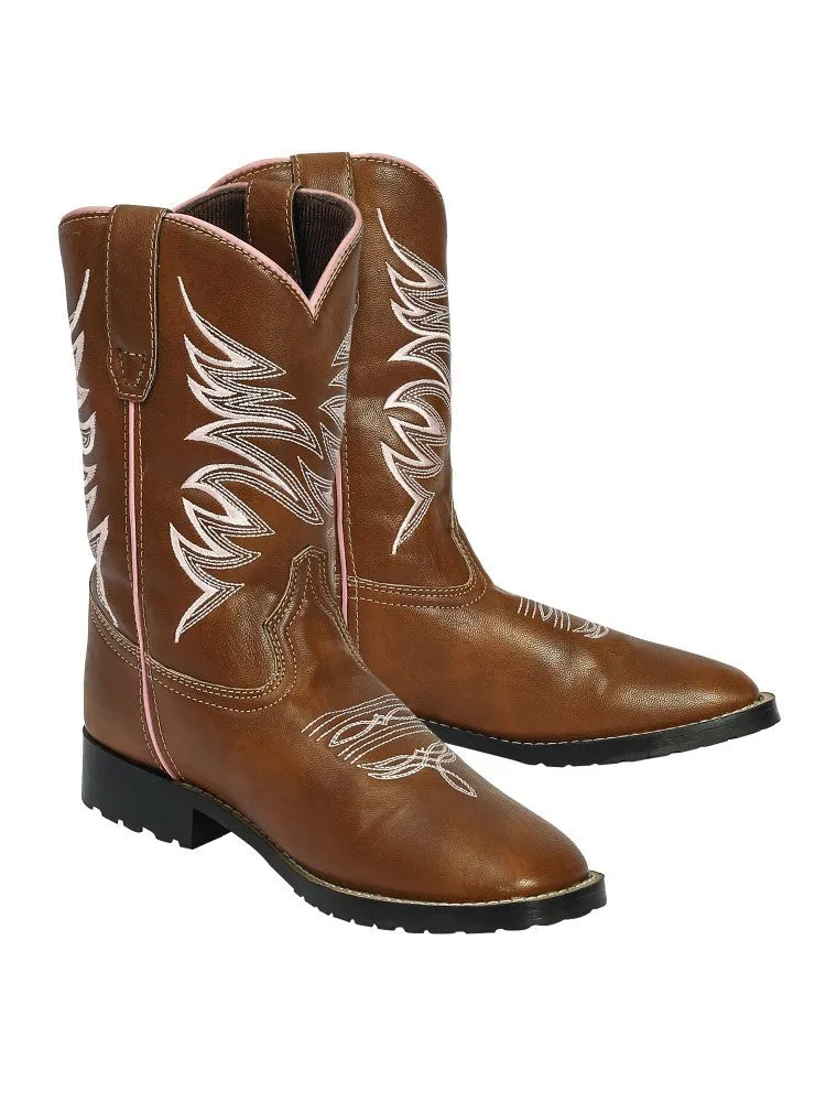 TuffRider Children's Channel Islands Square Toe Western Boot