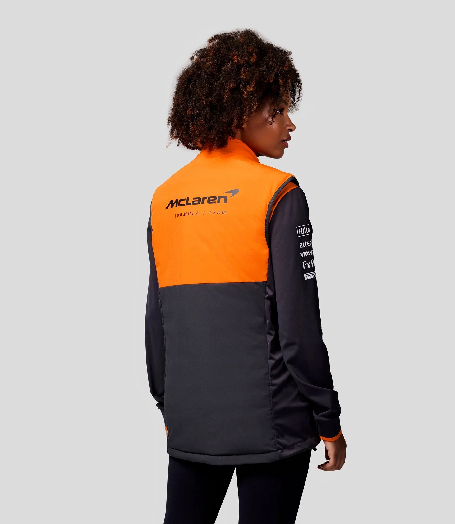 Unisex McLaren Official Teamwear Hybrid Gilet Formula 1