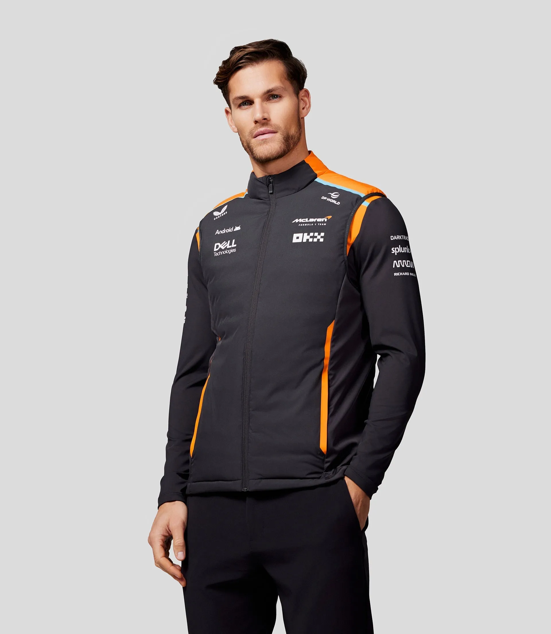 Unisex McLaren Official Teamwear Hybrid Gilet Formula 1