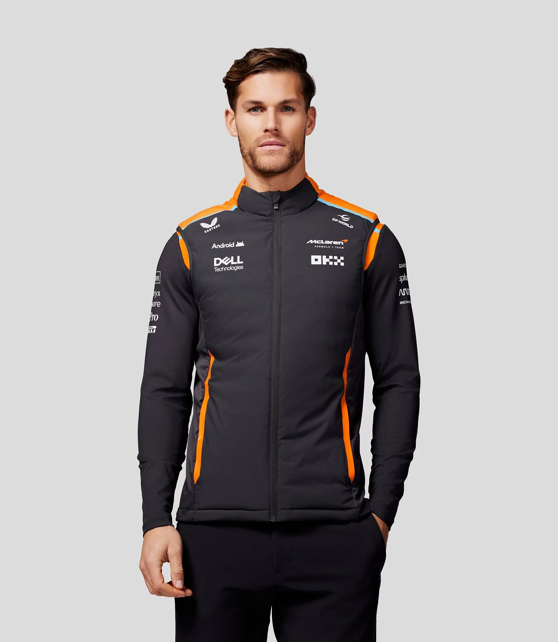 Unisex McLaren Official Teamwear Hybrid Gilet Formula 1