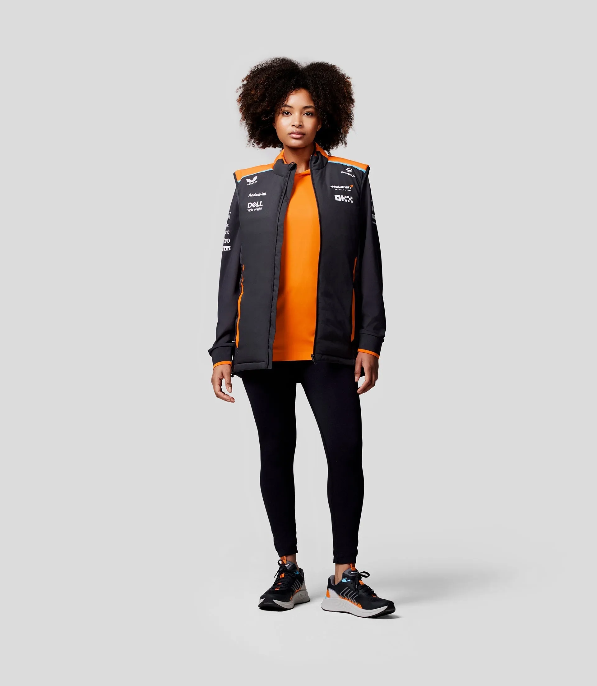 Unisex McLaren Official Teamwear Hybrid Gilet Formula 1