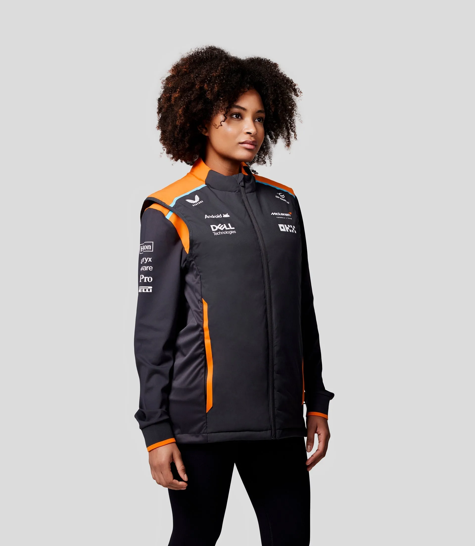 Unisex McLaren Official Teamwear Hybrid Gilet Formula 1