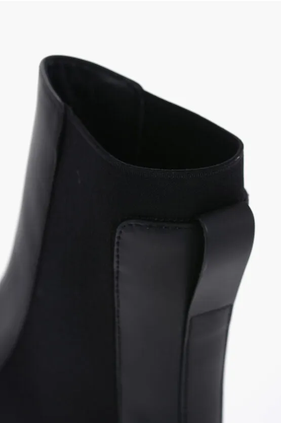 Valentino Chelsea Boots With Stud Details And Tank Sole