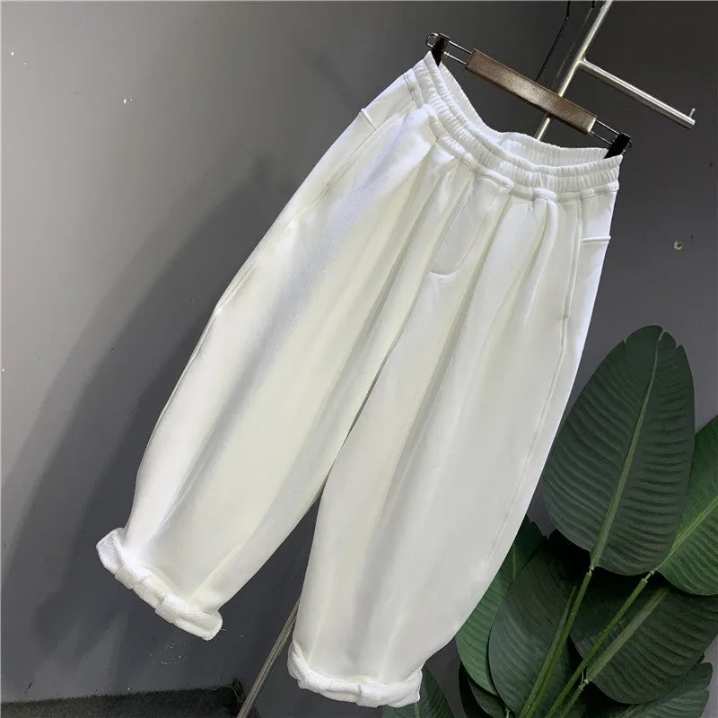 White original lightweight women pant